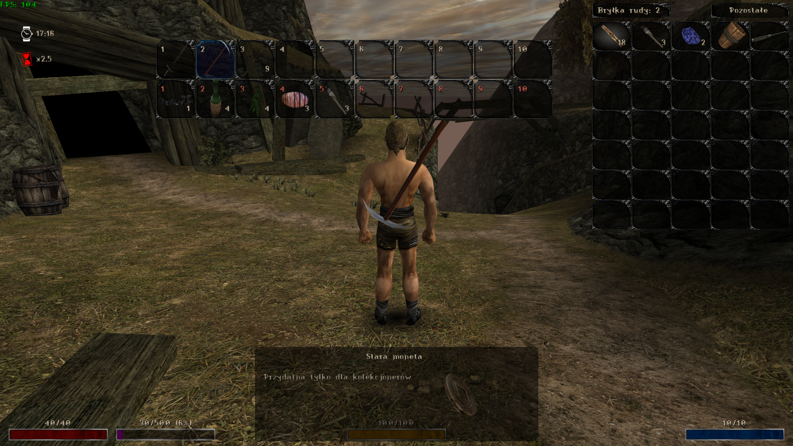 QuickSlots — pasek szybkiego dostępu